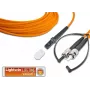Lightwin aukštos kokybės dvipusis LWL komutacinis kabelis, MM OM2, MTRJ - ST LWL komutacinis kabelis (LDP-50 MTRJ-ST 2.0)