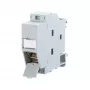 METZ CONNECT REGplus IP20 E-DAT modulis, CAT 6A lizdas DIN bėgiui TH35, pilkas