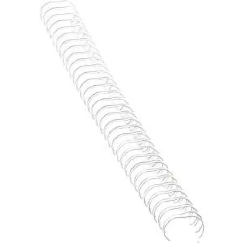 Fellowes - Įrišimo viela - 10 mm - 34 žiedai - A4 (210 x 297 mm) - 80 lapų - Sidabrinė - 100 vnt. (5327901)
