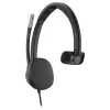 Monauralinės USB laidinės ausinės Poly Mission 615 — svoris 117,5 g