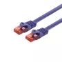 Laidas LOGON UTP Cat6 tinklo laidas 15 m, RJ-45 į RJ-45, 1000 Mbit/s, violetinis