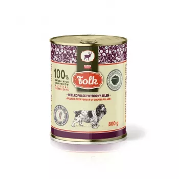 FOLK Splendid Greater Poland elnienos šlapias šunų ėdalas - 800g