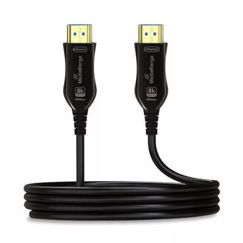 HDMI kabelis MediaRange MRCS222 10m HDMI Type A kištukas 2.1 48 Gbit/s