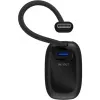 5 000 mAh maitinimo baterija, integruotas USB-C laidas 13 cm, 20 vatų (juoda, 5 Ah, 1x USB-A, 1x USB-C, PD, QC)