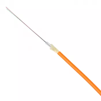 Optinis mikrokabelis FIBERHOME 2,5 mm 4FO G.657A1 PE oranžinis ant 4 km būgno