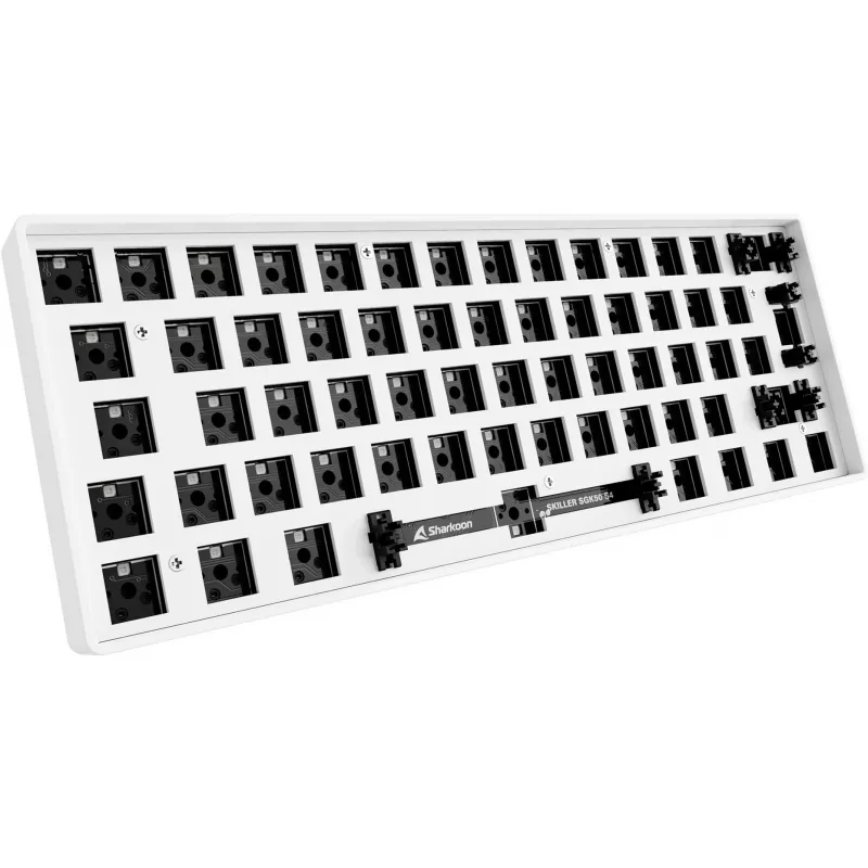 „Sharkoon Skiller SGK50 S4 Barebone“ žaidimų klaviatūra USB balta (4044951038466)