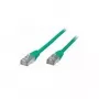 S/CONN 1 m RJ45 tinklo kabelis žalias Cat6 S/FTP (S-STP)