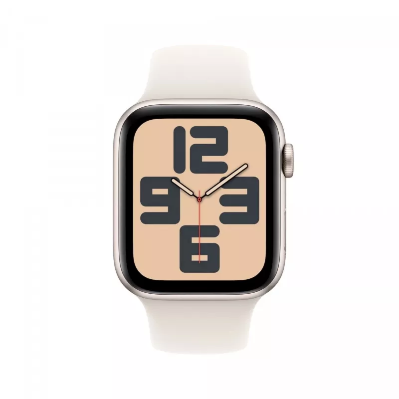 Watch SE GPS + Cellular 40 mm Starlight Aliuminio korpusas su Starlight Sport juostele - M/L