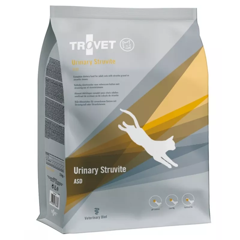 TROVET Urinary Struvite ASD - sausas kačių maistas - 2,5kg