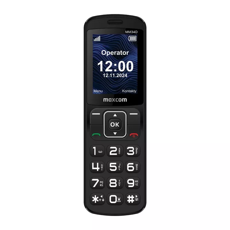 Mobilusis telefonas MAXCOM MM34D 4G, 6,0 colio ekranas