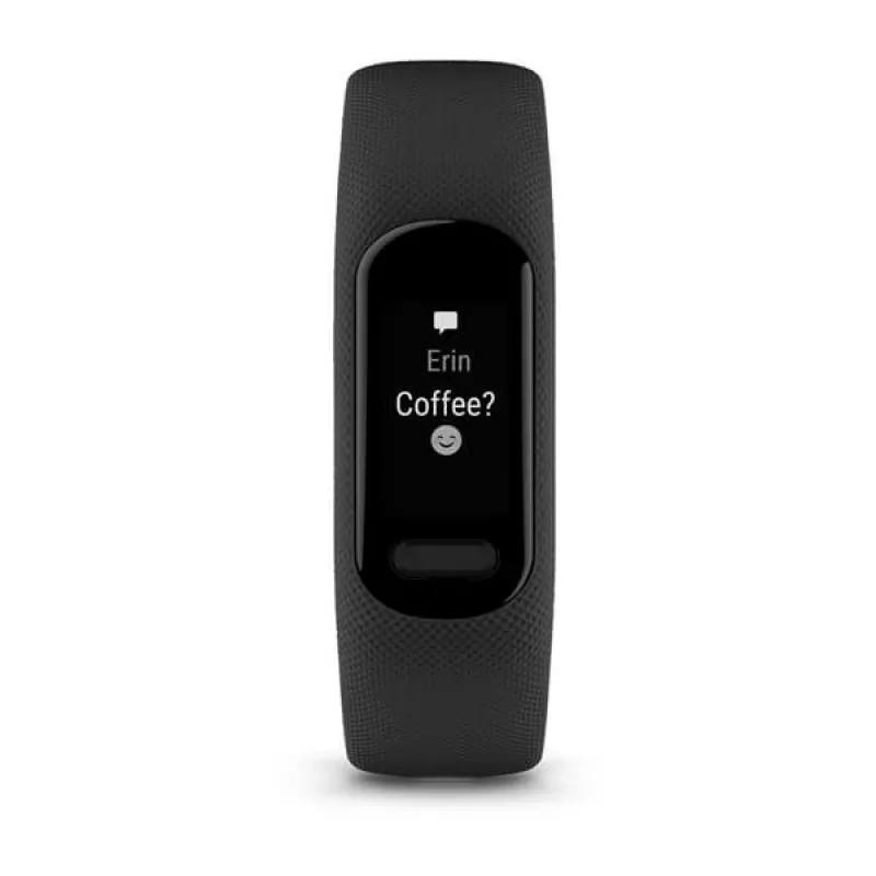 Garmin VIVOSMART 5 OLED skaitmeninis 88 x 154 pikselių jutiklinis ekranas juodas GPS (palydovinis)