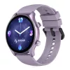 Išmanusis laikrodis Zeblaze Btalk 3 Plus — 1.39 colio (3.53 cm) IPS 360×360 px, jutiklinis ekranas, silikoninis dirželis, violetinė