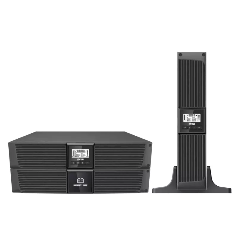 UPS EVER RT 1000 T 1000VA 800W – stovo/bokšto tipo įtampos UPS, 1000 VA, 800 W