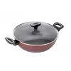 Sriubos puodas JATA TF924 2.4 l raudonas aliuminis