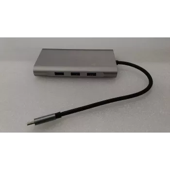 Dokų stotelė RAIDSONIC IB-DK4040-CPD USB Type-C su dviguba vaizdo sąsaja