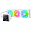 Skysčiu aušinamas CPU aušintuvas THERMALTAKE TH360-S V3 ARGB Sync AIO Snow Edition, 360mm, ARGB, „viskas viename“