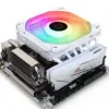 Thermalright AXP120 X67 ARGB Žemo profilio CPU aušintuvas - 120mm, Balta (AXP120 X67 Balta ARGB)
