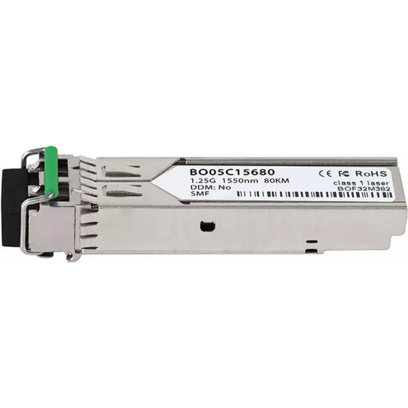 CBO SFP siųstuvas-imtuvas SFP-1G-ZX suderinamas modulis — vienmodis 1,25 Gb/s, ilgojo nuotolio