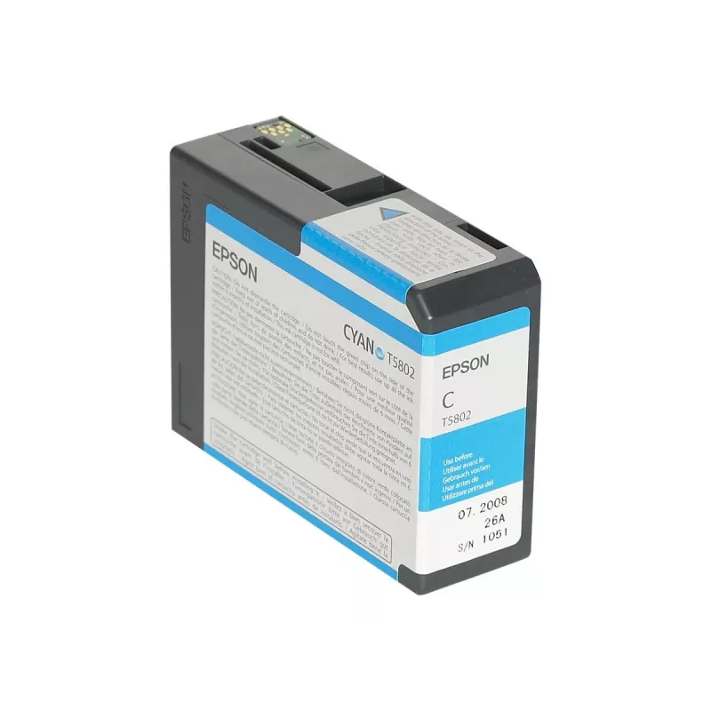 Epson Singlepack Žydra T580200, žydra, 80 ml, 1 vnt.