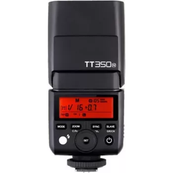 Flash Godox TT350N Compact Juoda