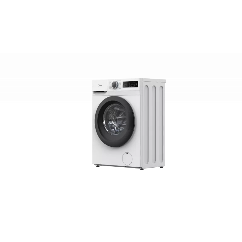 Priekinio pakrovimo skalbimo mašina Midea MF110W70B/W-HR — 7 kg, 1200 aps./min., A, 60×40 cm, LED ekranas, garai, balta