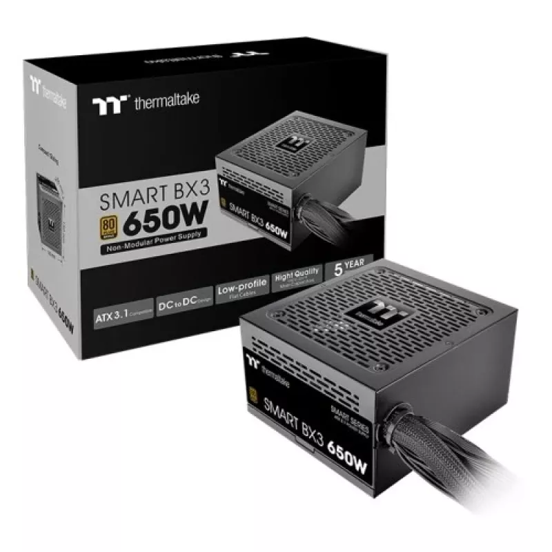 Thermaltake Smart BX3 650W | 80Plus Bronze | nemodulinis