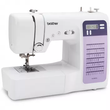 Siuvimo mašina Brother FS70WTx — 70 dygsnių raštų, LCD ekranas, 750 SPM, 5 mm ilgis, 7 mm plotis