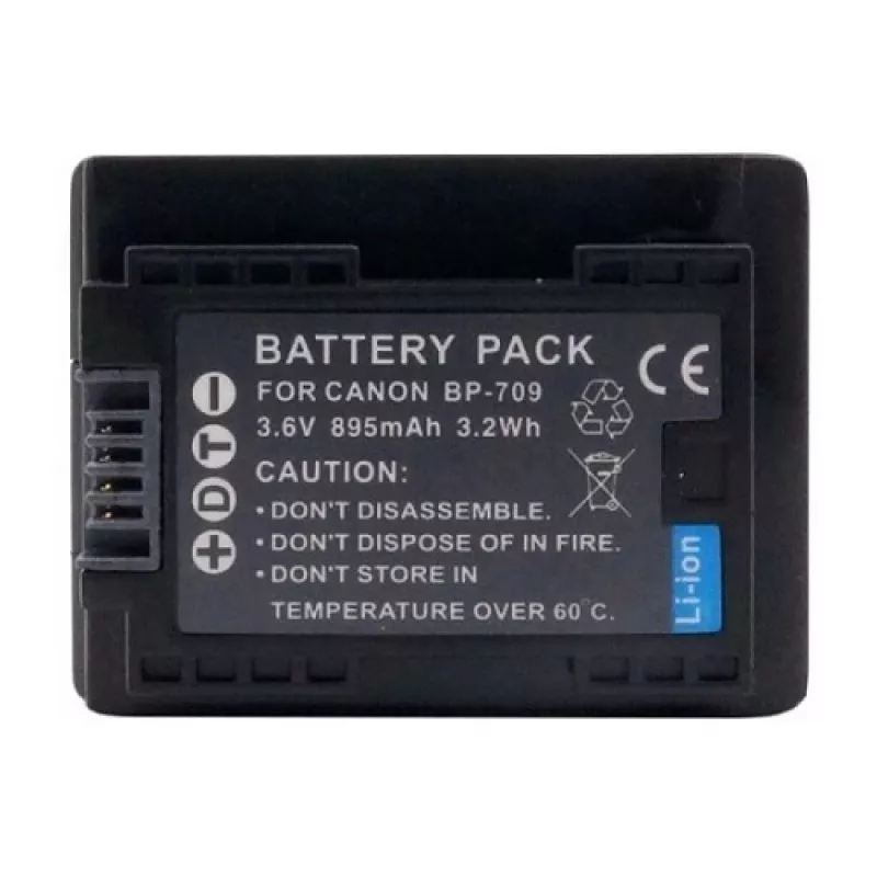 Įkraunama kameros baterija extra digital BP-709 7.4V 2000mAh