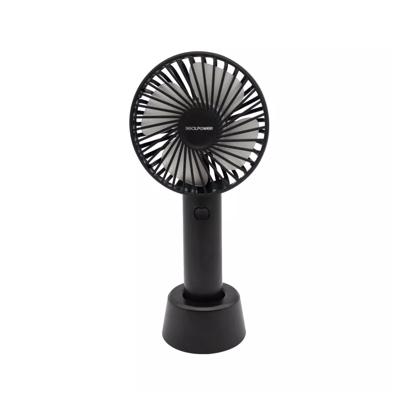 Buitinis ventiliatorius RealPower 303132 Juodas