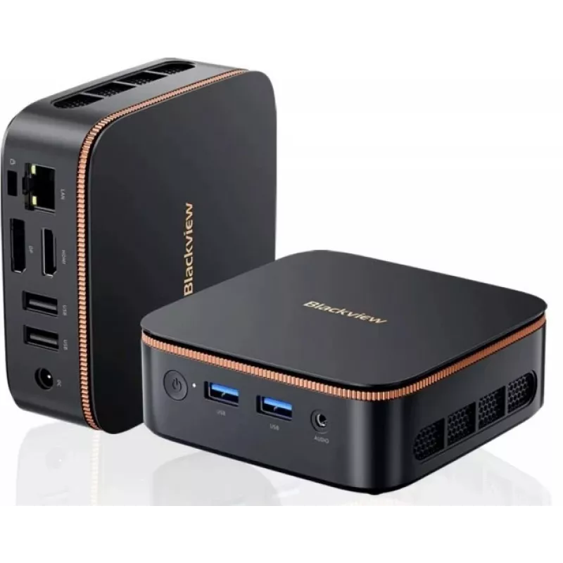 Juodaview MP20 16GB SSD 512 GB Win 11 Pro - Mini kompiuteris, juodas
