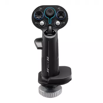 Flightstick add-on grip Thrustmaster Sol-R 3 AVA, juoda, USB Type-C, analoginė/skaitmeninė, PC, 75×115×200 mm