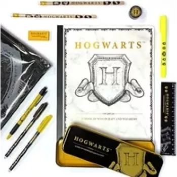 Mėlyna SKY Harry Potter - Raštinės reikmenų rinkinys, 11 dalių (HP148451)