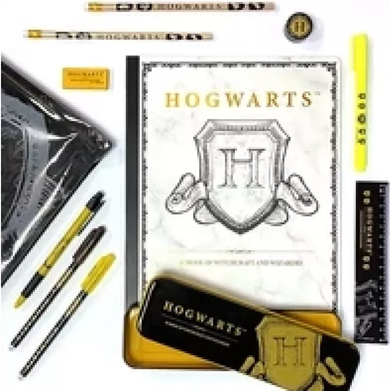 Mėlyna SKY Harry Potter - Raštinės reikmenų rinkinys, 11 dalių (HP148451)