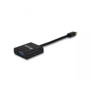 Equip Mini DisplayPort – HD15 VGA adapteris, 0,17 m, Mini DisplayPort, VGA, Kištukas, Lizdas, 1920 x 1080 pikselių