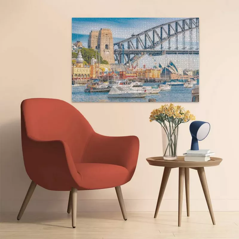 Dėlionė Ravensburger Secret Sydney 3000 dalių – panoraminis miesto vaizdas 3000 vnt.