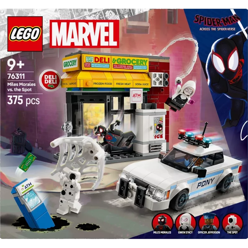 LEGO MARVEL 76311 Miles Morales prieš The Spot