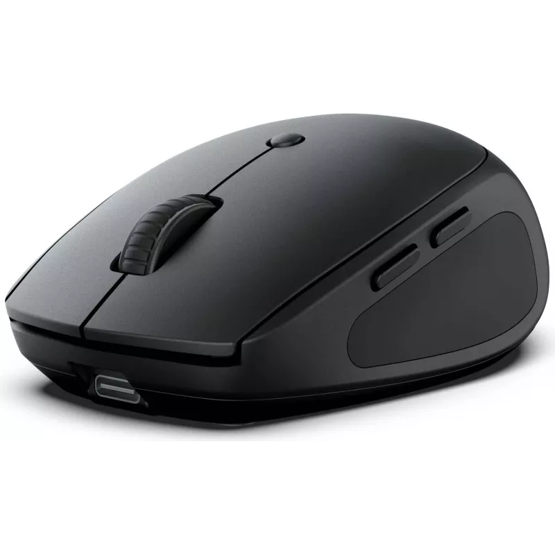 JLab GO Charge Bluetooth-pelė, 6 mygtukų, prisijungimas 2,4 GHz (USB-Dongle) arba Bluetooth