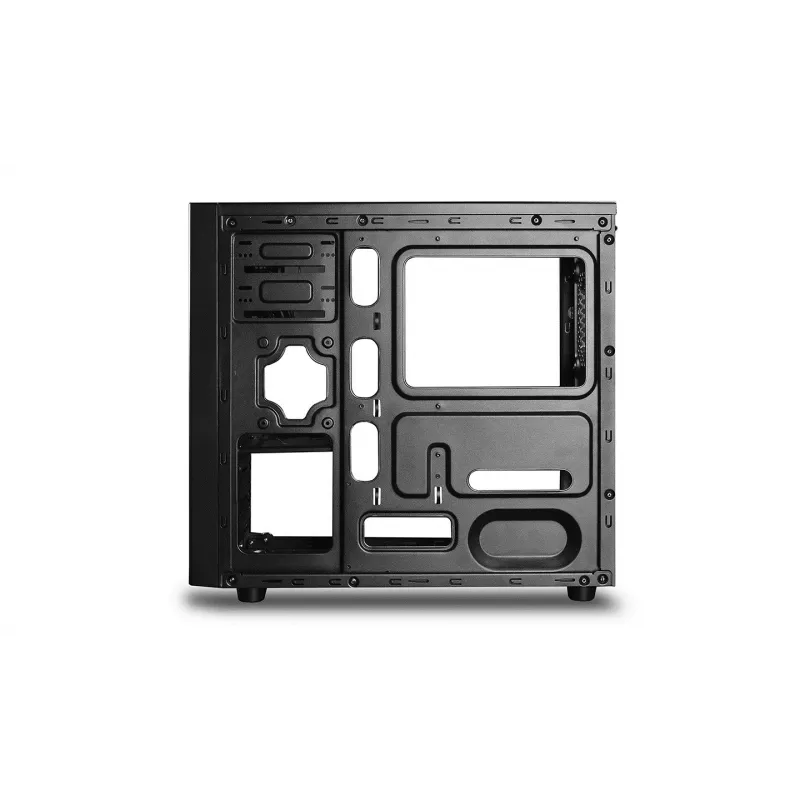 PC korpusas DeepCool Matrexx 30 Mini Tower — Micro ATX, grūdintas stiklas, 3x3,5 colio / 2x2,5 colio lizdai, GPU iki 25 cm