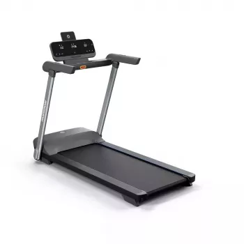 Sulankstomas elektrinis bėgimo takelis Horizon Fitness Evolve 3.0 — 16 km/h, 127×51 cm diržas, 12 programų, maks. naudotojo svoris 113 kg, LED ekranas