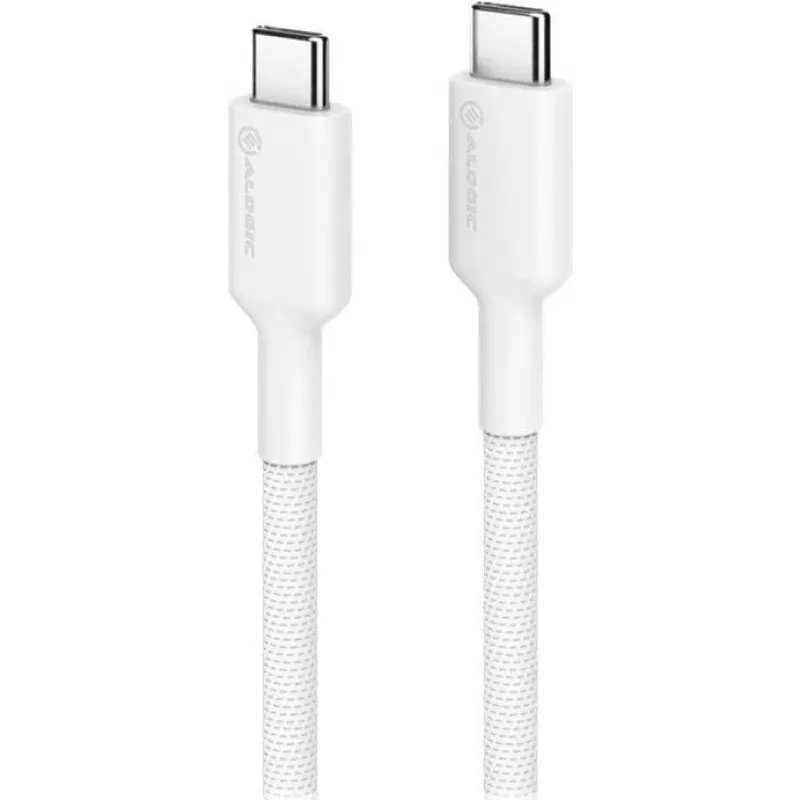 ALOGIC Elements Pro - USB kabelis - USB-C (M) į USB-C (M) - USB 2.0 - 5 A - 2 m - Baltas (ELPCC202-WH)