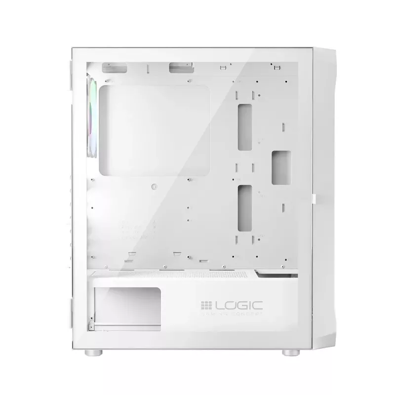 Logic PORTOS ARGB MINIDI USB 3.0 korpusas baltas