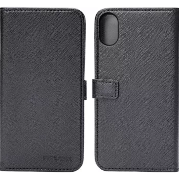 nevox ORDO knygos formos dėklas - Apple iPhone X - juoda-pilka (1495)