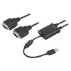USB 2.0 į 2x serijinį adapterį