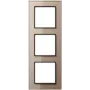 Jung AC 583 GL CH šampano spalvos stiklinė dekoratyvinė dengiamoji plokštė, stiklas, 84×226 mm