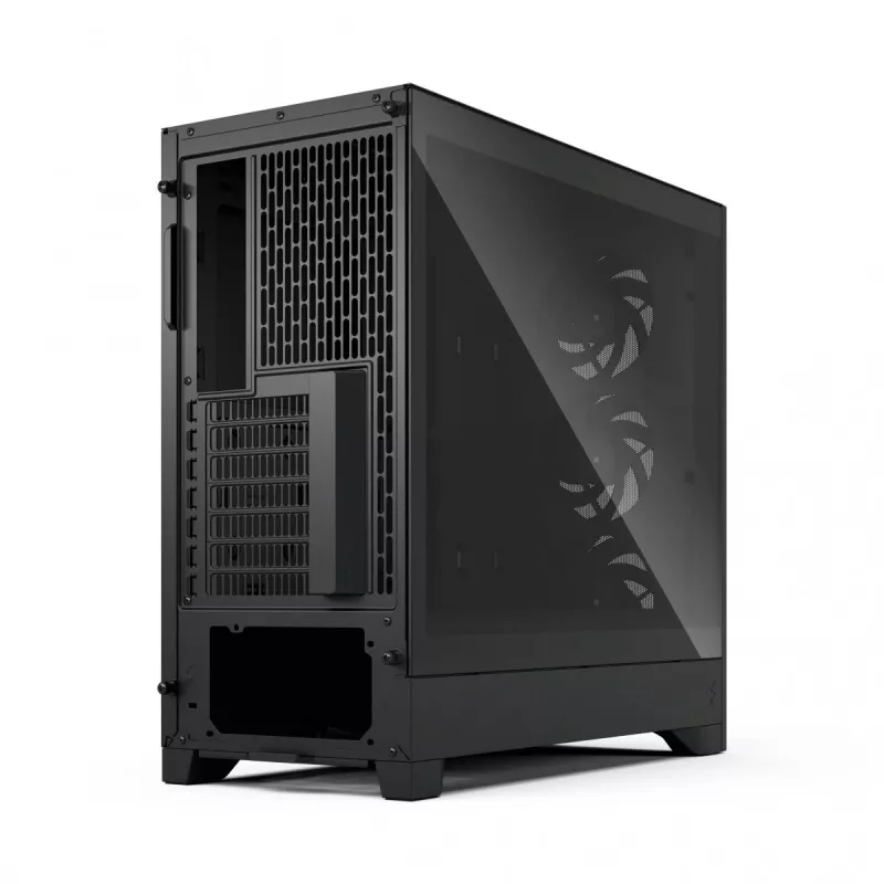 Kompiuterio korpusas Fractal Design Pop 2 Air Juoda TG Midi Tower — ATX, 3x 120 mm priekiniai ventiliatoriai, palaiko 2,5 colio ir 3,5 colio diskus