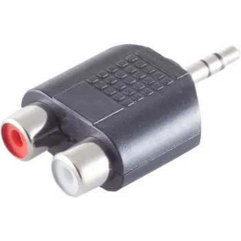 3,5 mm į 2 x RCA stereojungties adapteris ShiverPeaks 57090