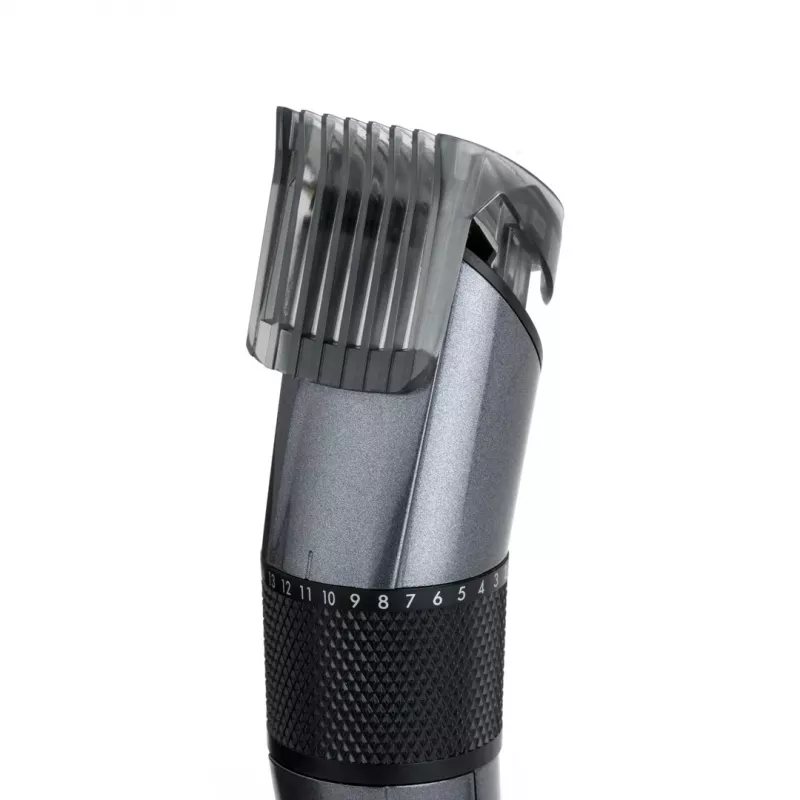 Plaukų kirpimo mašinėlė BABYLISS E976E — belaidė įkraunama, 26 ilgio pakopų, 0,5 mm–25 mm, 40 mm peiliai, titano / nerūdijančio plieno peiliai, 60 min veikimo laikas