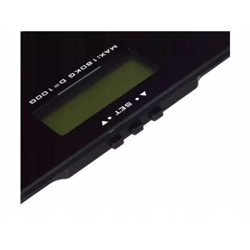 Asmeninės vonios svarstyklės Esperanza EBS018K - elektroninės, 180 kg, juodos