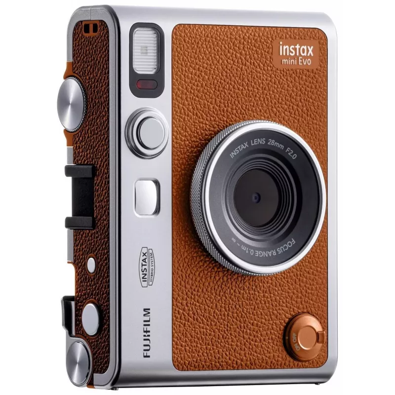 Fotoaparatas Instax mini EVO rudas