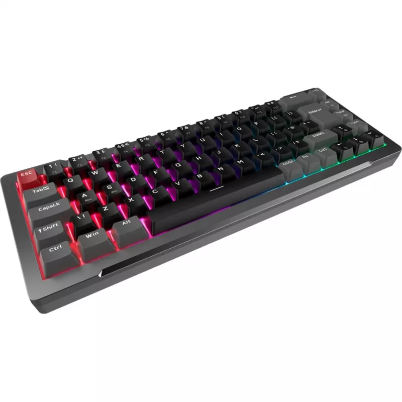 MGA-68, Gaming Keyboard juoda, DE išdėstymas, Hejin Magnetic Yellow